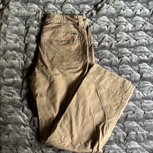 Mountain Khakis Men's Rugged Brown Pants/jeans